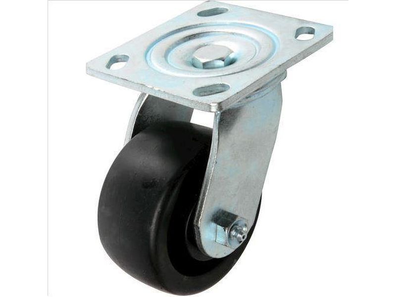 4Inch Polypropylene Swivel Caster, 400lb Load Capacity Shepherd
