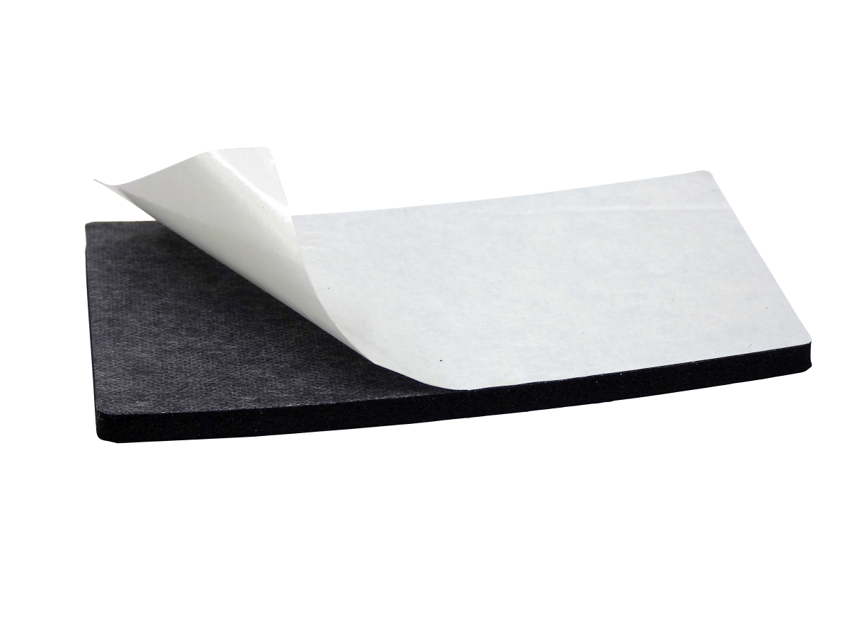 Non slip adhesive forks