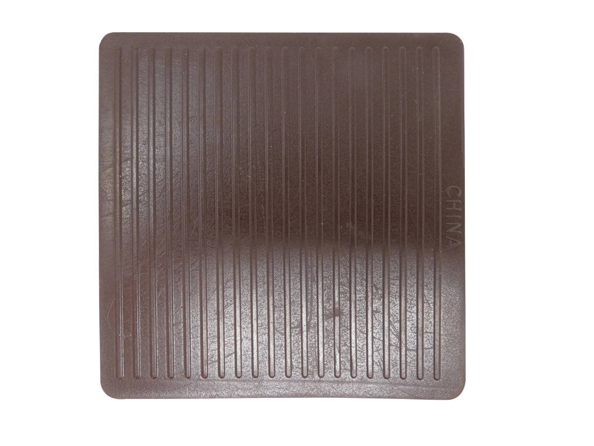 Shepherd Hardware 9078 3 Inch Square Rubber Furniture Cups 2 Pack New