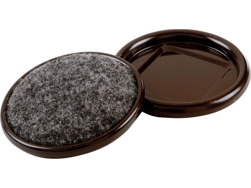 2Inch Carpet Base Furniture Cups, 4Pack Shepherd Hardware