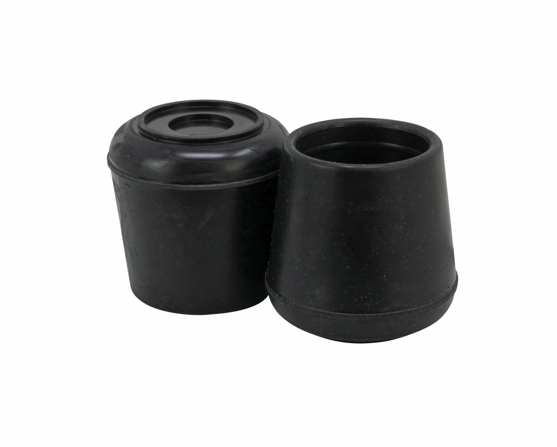 11/4Inch Inside Diameter Rubber Leg Tips, 2Pack, Black Shepherd