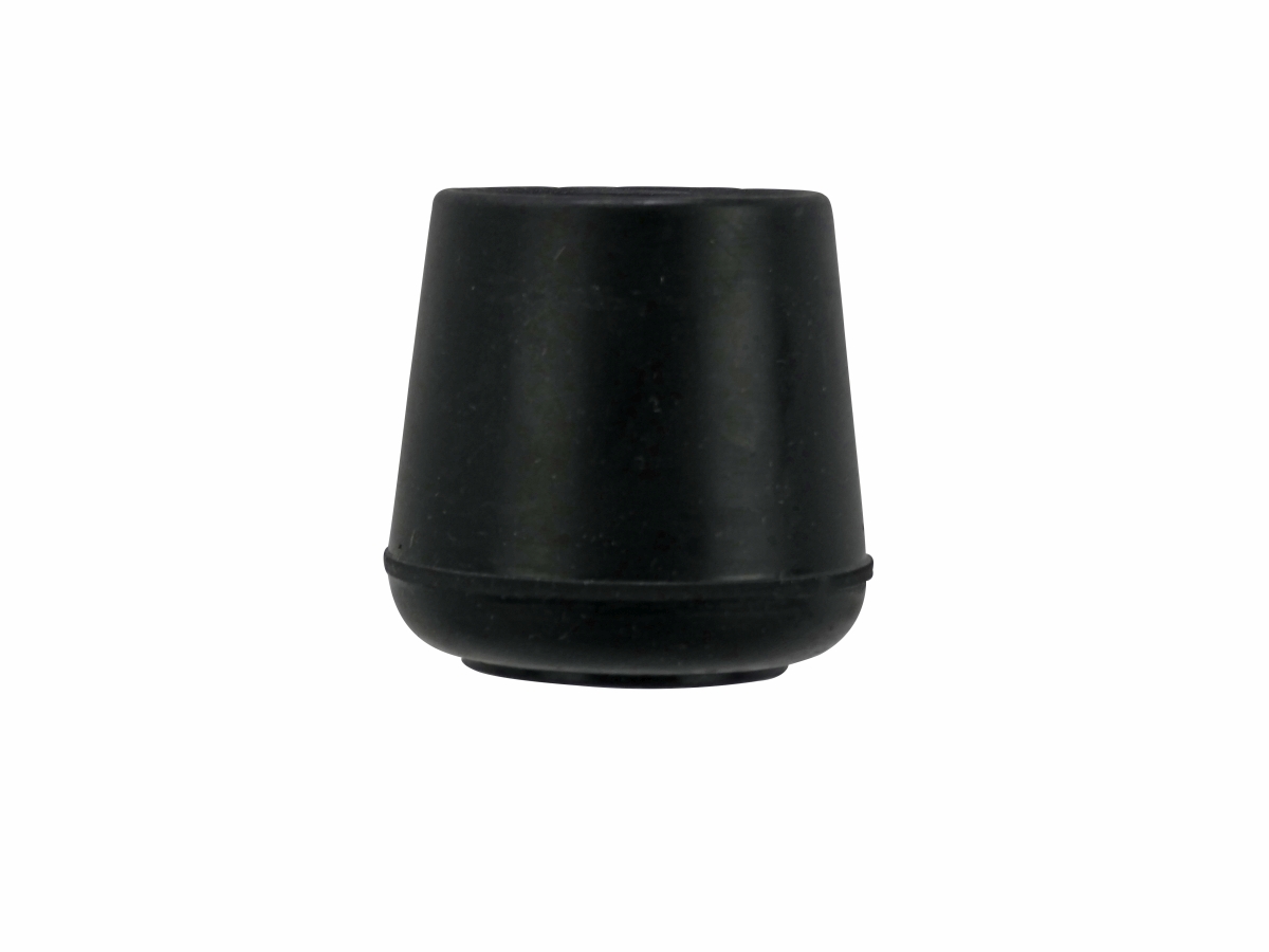 Shepherd Hardware 9224 Rubber Leg Tips 1-1/4 Inch Inside Diameter Black 2 Count 