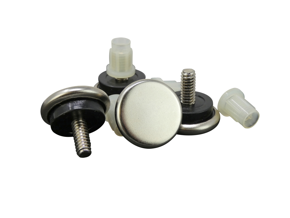 Metal chair glides top for carpet