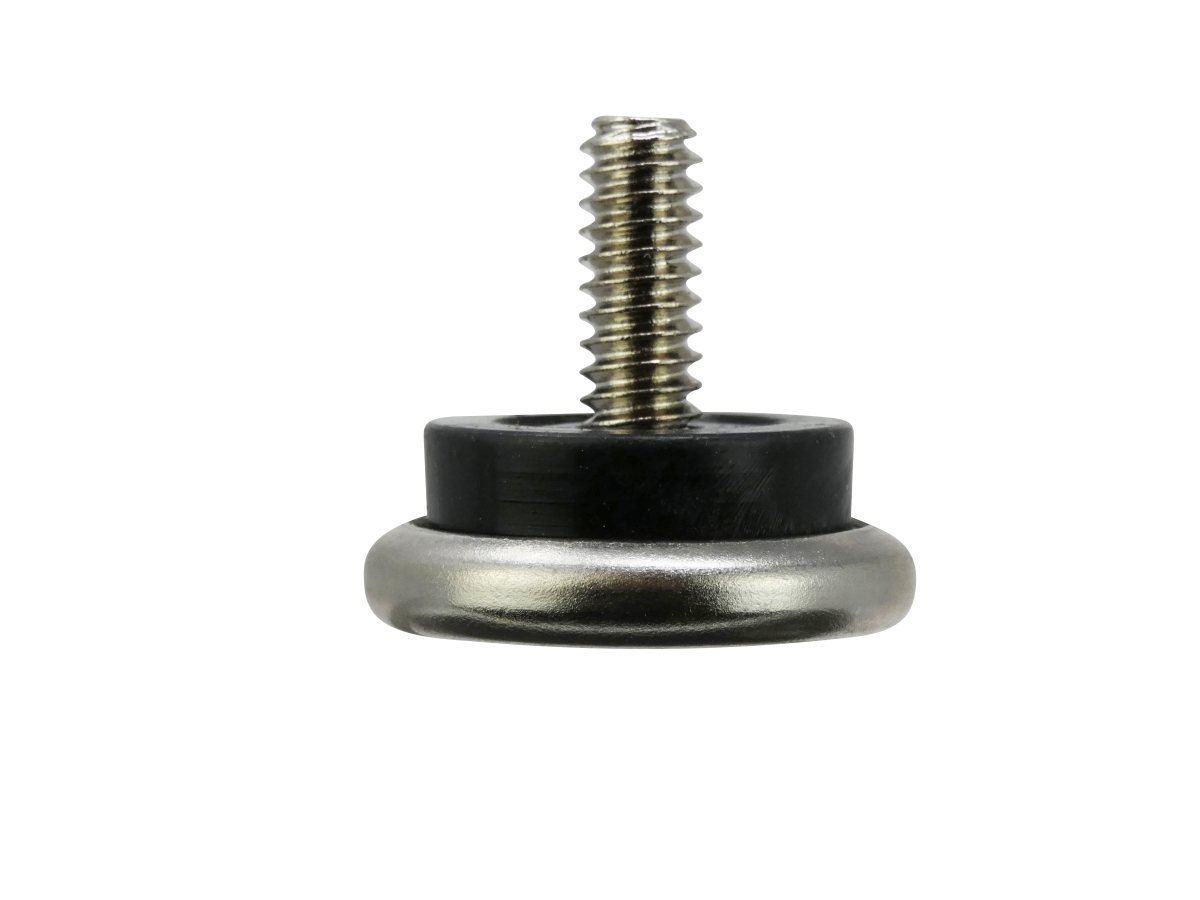 11/16Inch Threaded Stem Furniture Glides, 1/4Inch Stem Diameter
