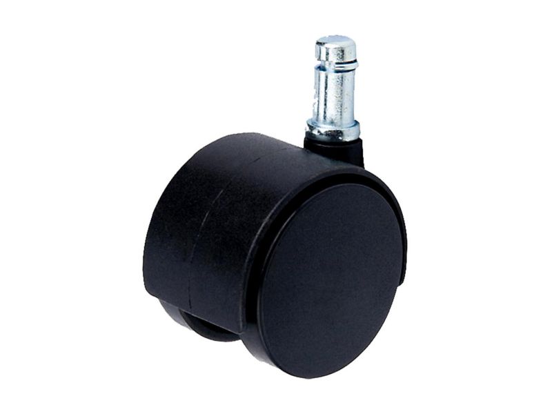 2 Inch Office Chair Stem Caster Twin Wheel 1 Pack Shepherd Hardware