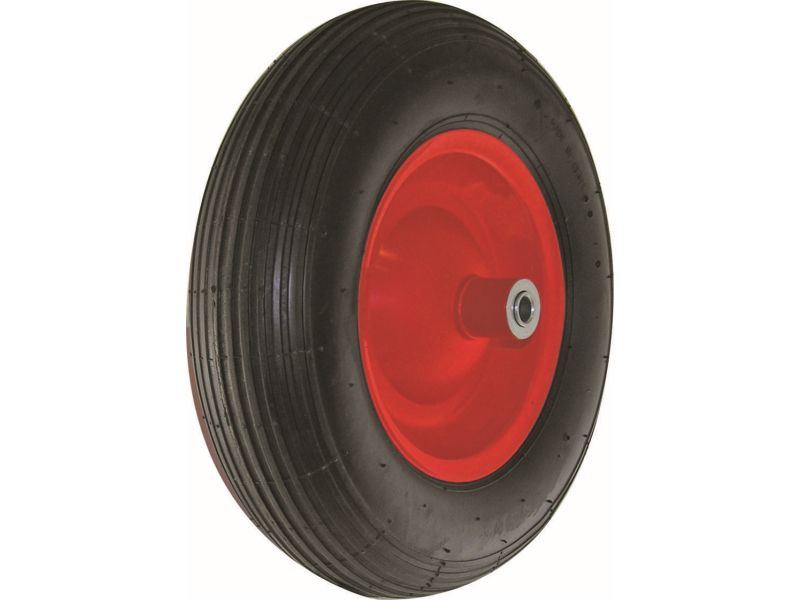 4.80/4.00-8-Inch Pneumatic Wheelbarrow Tire, 16-Inch, Ribbed Tread