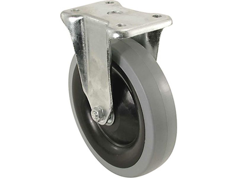 Shepherd Hardware Heavy Duty TPR Rubber Caster Wheel With