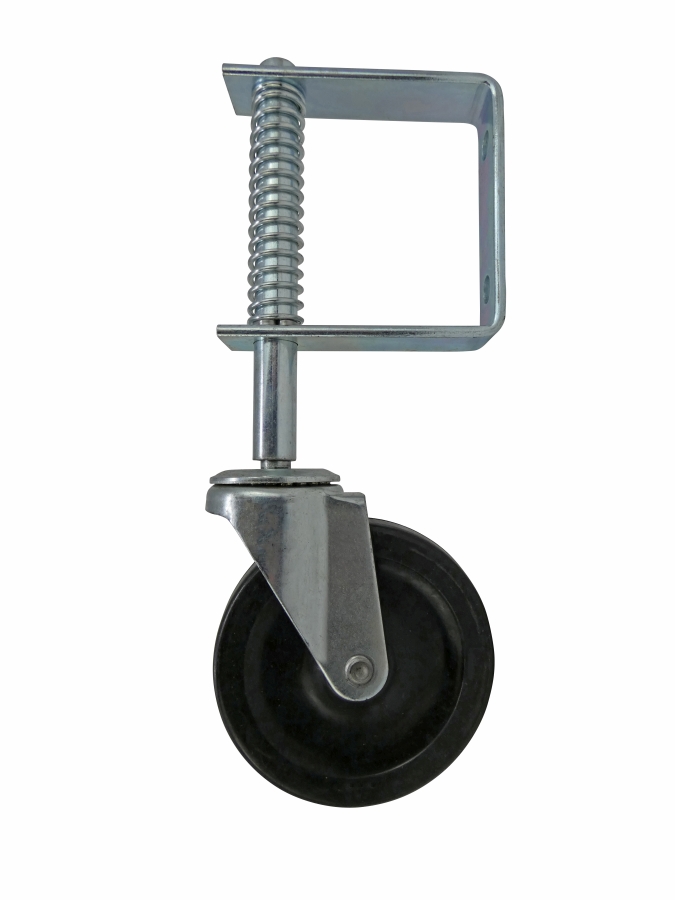 4-Inch Spring Loaded Gate Caster, 125-lb Load Capacity – Shepherd Hardware