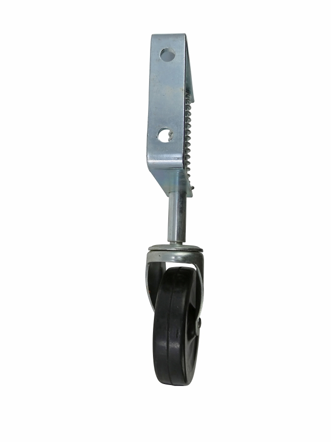 Black 4" Shepherd Hardware 9785 Rubber Gate Support Caster 
