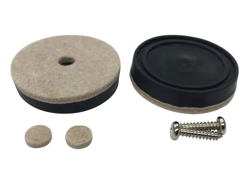 11/2Inch Heavy Duty Felt Pad Furniture Cups, 4Pack Shepherd Hardware