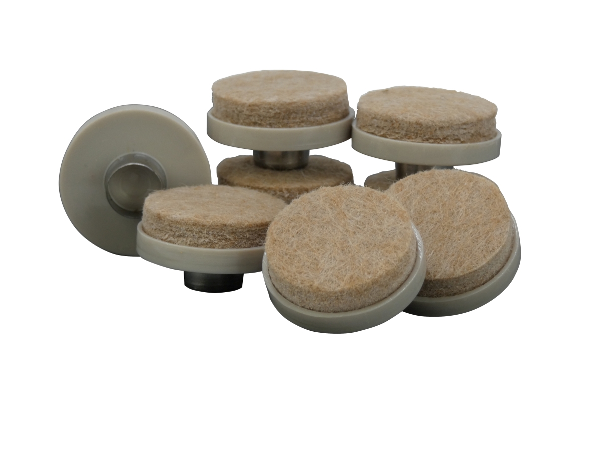 1Inch Felt Nail On Furniture Pads, 8Pack Shepherd Hardware