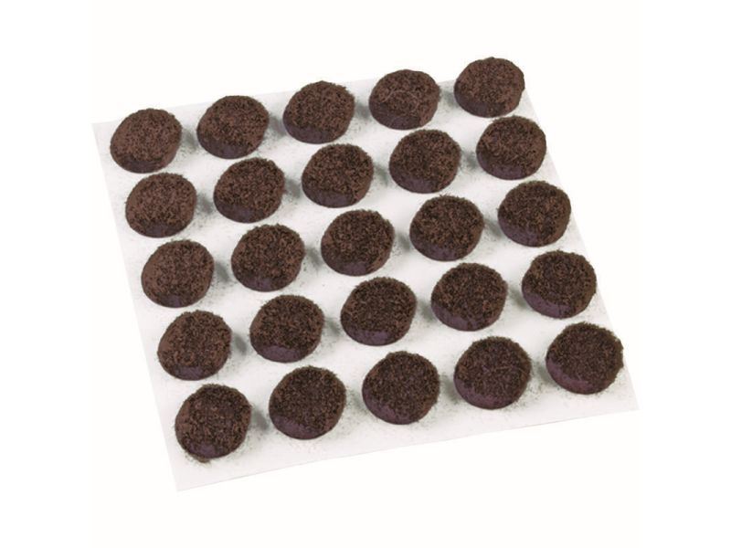 Shepherd Hardware 9021 3/8-Inch Self-Adhesive Felt Furniture Pads (75 Count, Beige) - View #2