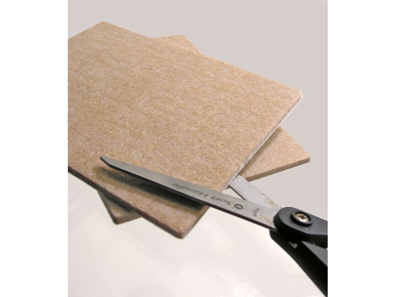 1-Inch Heavy Duty Self-Adhesive Felt Furniture Pads, 16-Count, Beige – Shepherd Hardware