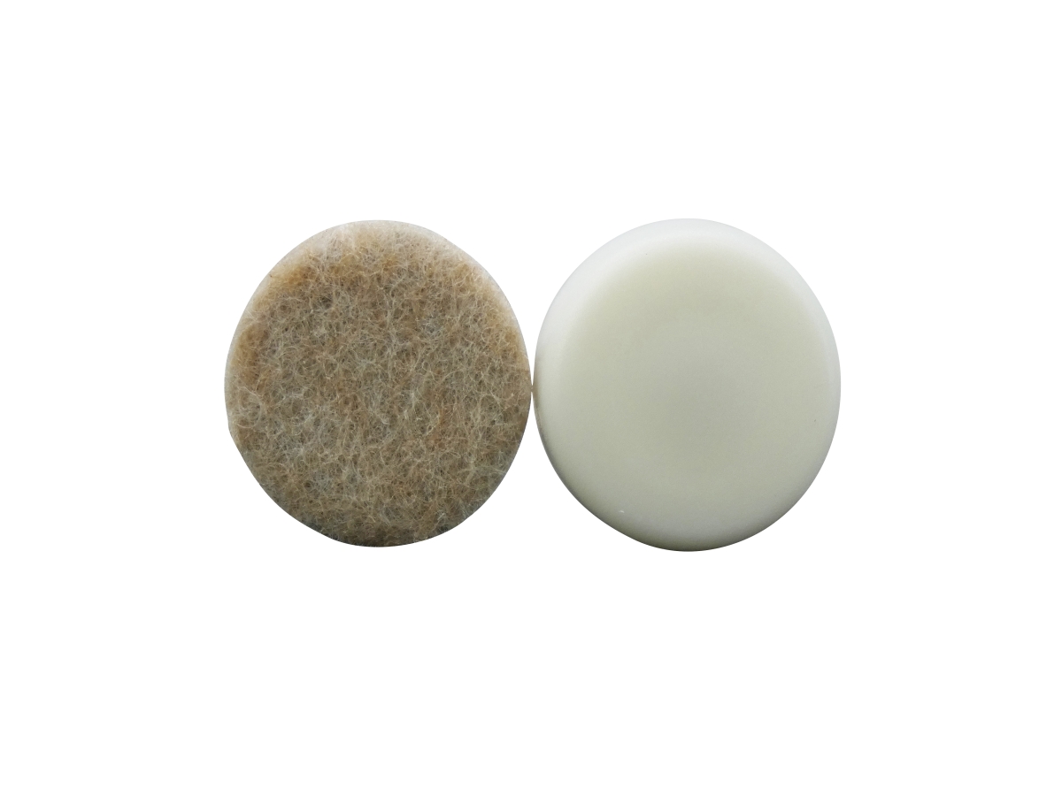 Furniture Sliders Made in Germany White, 13mm Diameter, Pack of 24 Nail-On Glides Range of Sizes Brown or White