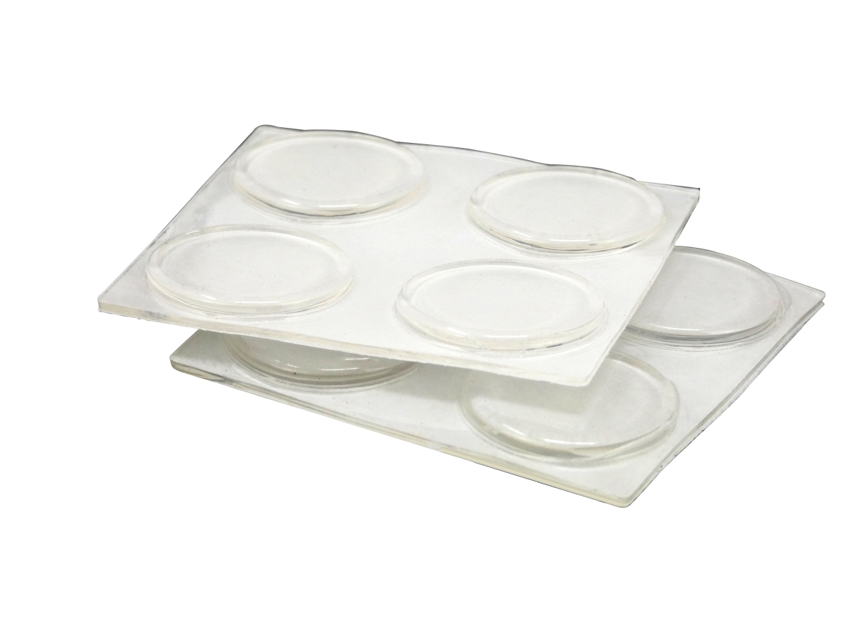 3/4Inch SurfaceGard Clear Adhesive Bumper Pads, 8Count Shepherd